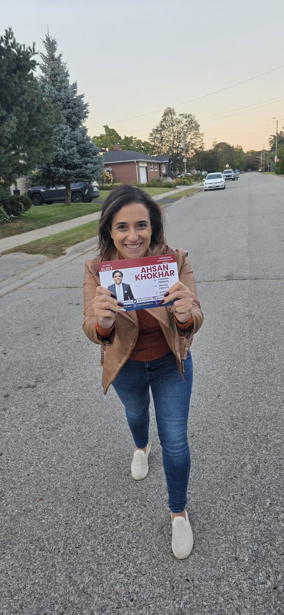 NokhaDakroub's tweet photo. Spent some time on the campaign trail with my good friend and podcast co-host, @ahsankhr. 

Ahsan is thoughtful, hardworking, community-minded, and someone who genuinely cares about the people around him. I’ve always appreciated his energy, integrity, and commitment to making a difference.

Proud to be there to support a good friend!