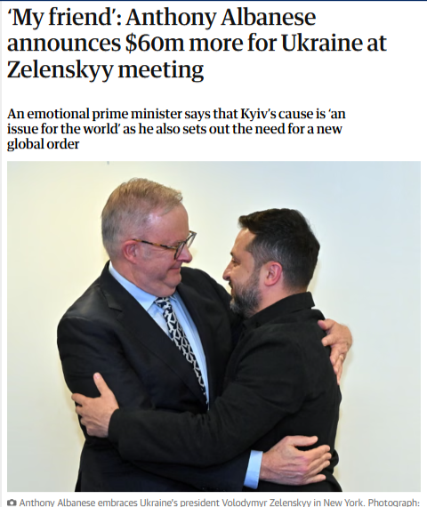 Ausbobsmit's tweet photo. Using the money of Australian workers to fund Zelenskyy's meat griding. Dragging them off the streets and sent to a certain death. https://t.co/KUsR87yWi0