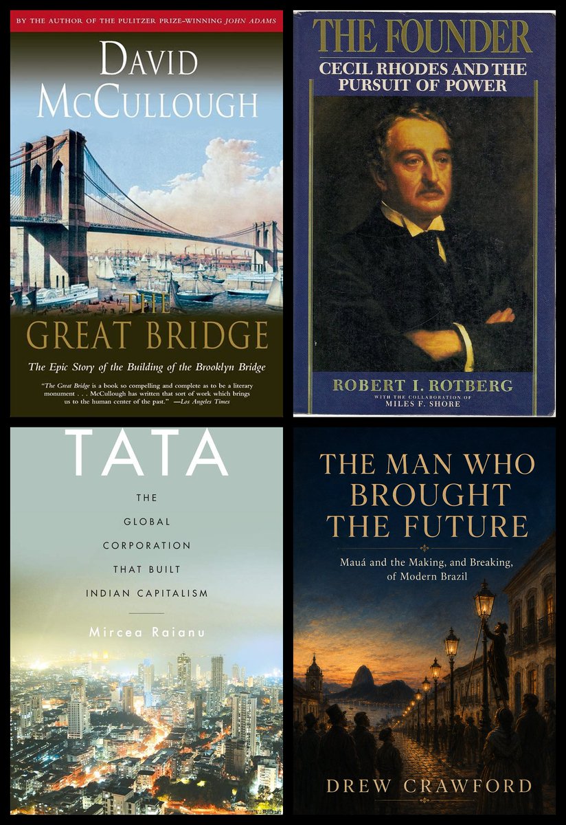 drewcrawford_'s tweet photo. 16 books on the men who built the industrial world: https://t.co/YQAjzr5QEs