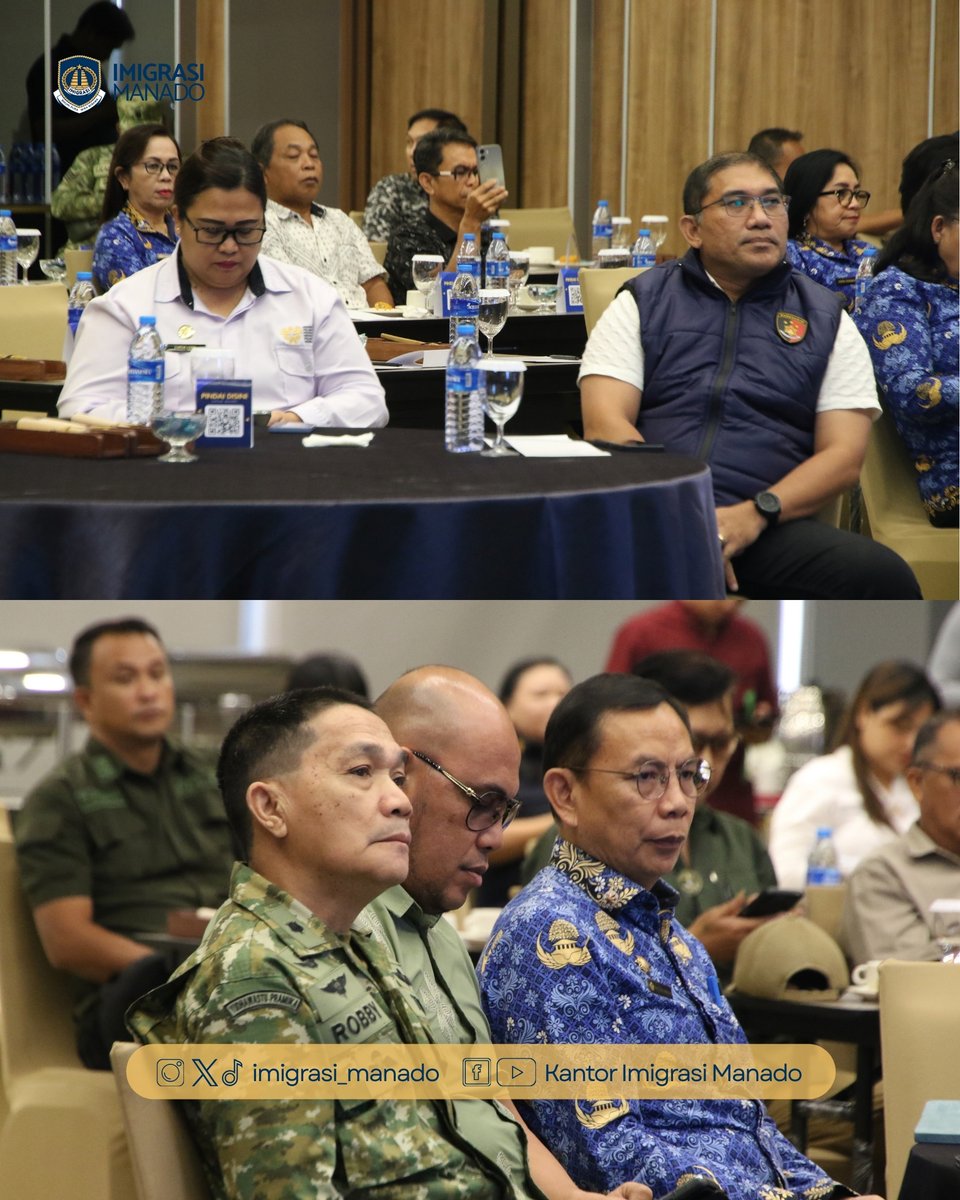 Imigrasi_Manado's tweet photo. Tomohon  – Kantor Imigrasi Kelas I TPI Manado melaksanakan Rapat Tim Pengawasan Orang Asing (TIMPORA) Kota Tomohon di Hotel Metland Marron Tomohon, Rabu (23/9/2026). https://t.co/mQn3NBRMmq