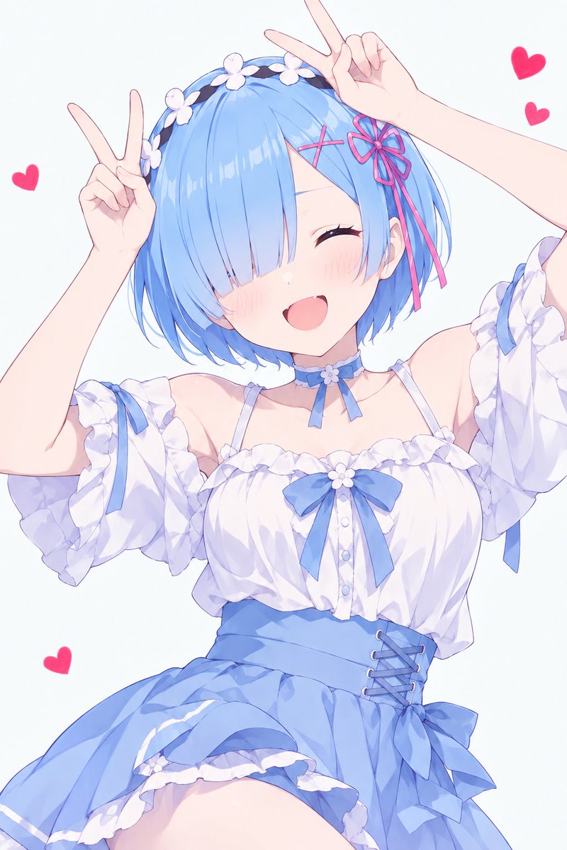 rerem123789's tweet photo. おはようございます！
今日から復活です😊
 #レム  #リゼロ  #rezero https://t.co/QG2NSB6B9H