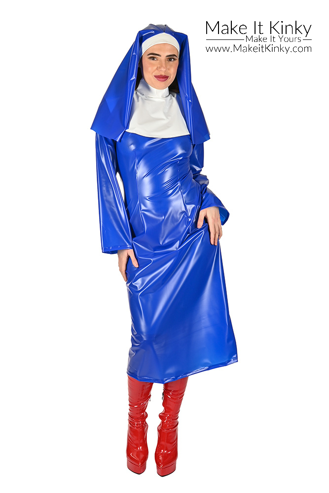 MakeitKinkyUS's tweet photo. 📿UN10 Full Length Nuns Outfit in BLS1📿https://t.co/z62Ke3K913📿Be really naughty Halloween in this sexy Ladies fit Nun's Outfit. Comes complete with nun's habit and full length dress. #halloweencostume #NunCostume #nuncostume #pvcfashion #fetishwear https://t.co/Ma5jlkrNkh