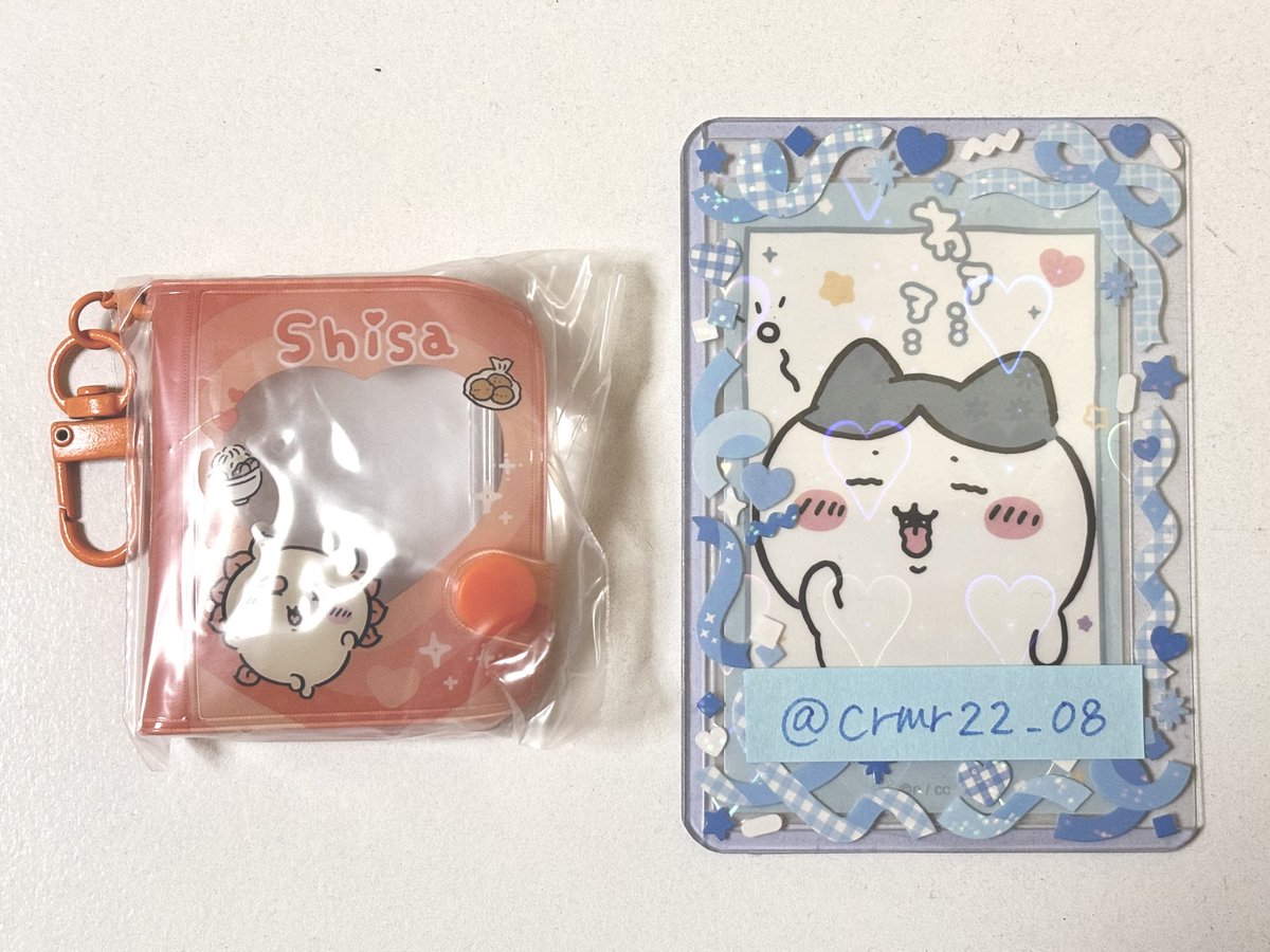 crmr22_08's tweet photo. 【交換】ちいかわ ミニコレクトブックキーホルダー①

〈譲〉シーサー

〈求〉ハチワレ

📮郵送にて交換希望です
検索より気軽にお声がけください https://t.co/ebwD6dFUlO