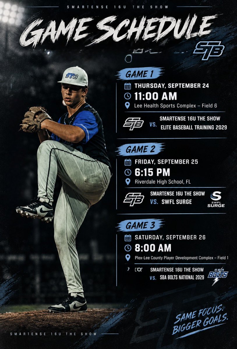 A_Ramirez28's tweet photo. Schedule in Fort Myers, Fl this week https://t.co/vW1TTKtOhF