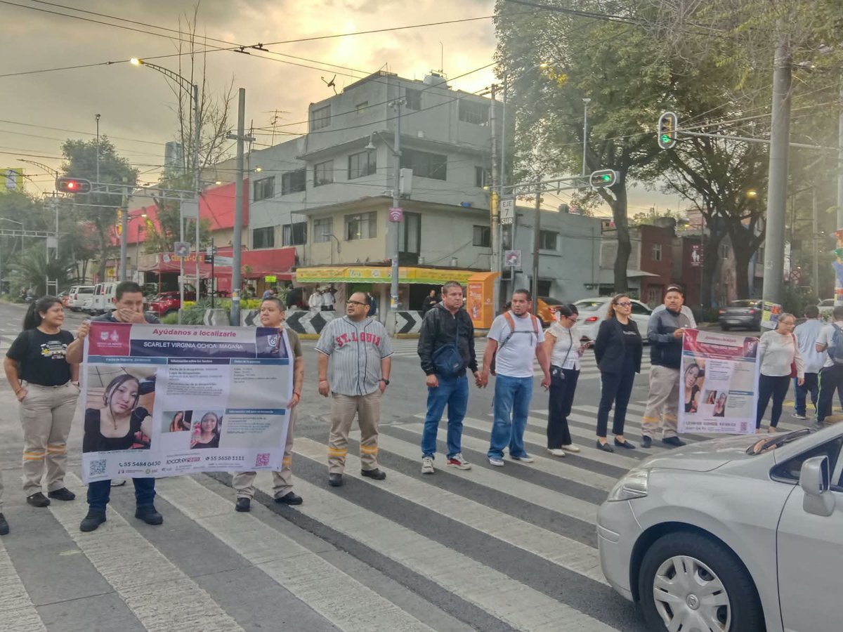 HugoTorresCDMX's tweet photo. Hasta que Scarlet Virginia Ochoa Magaña aparezca!! Vecina de #Portales

Comienza el cierre de avenidas en #Alcaldia #BenitoJuarezLes pedimos su comprensión! 

Ayúdanos a Encontrarla ! ‼️ 🚨 https://t.co/w7bIlF2Svq