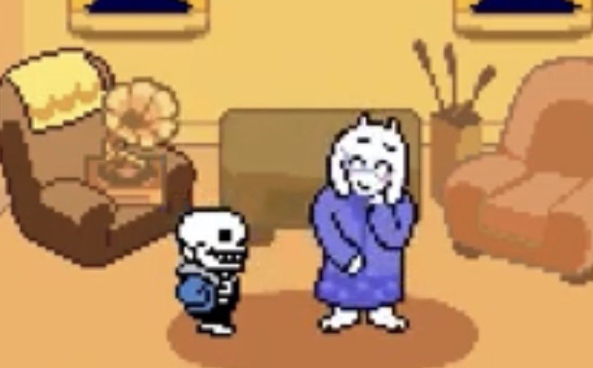 Vampinvogue's tweet photo. Getting the feeling Toby Fox likes size difference https://t.co/y1sORQGG2p