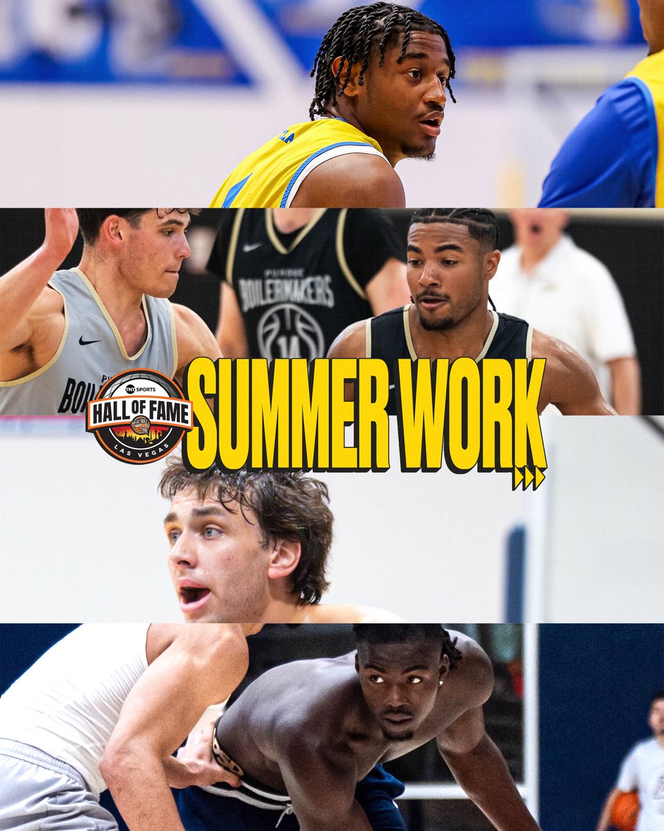 hofseries's tweet photo. The countdown to Opening Night in @Vegas is on. 👀 Catch up with our TNT Sports Hall of Fame Series Las Vegas teams and their summer work. 💪🏀 

#HOFSeries | #HoophallU https://t.co/mJKE1ZR2Fe
