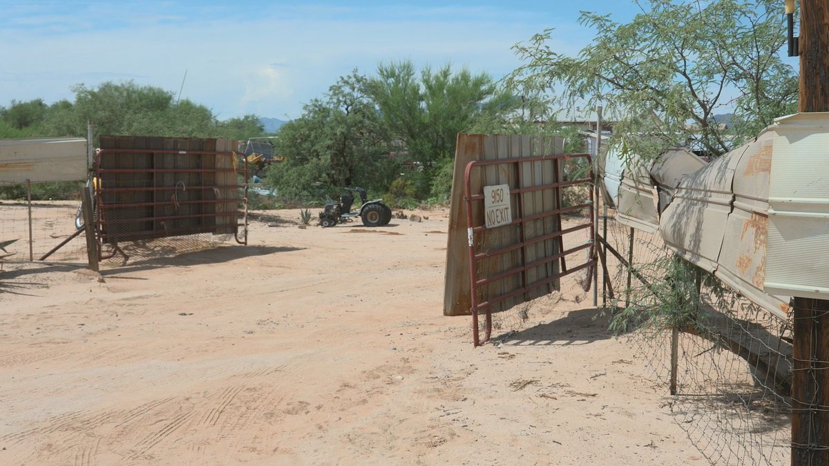 KOLDNews's tweet photo. These are photos from the home of Ryker Lee, who was reported missing in Three Points Tuesday morning. His mother and stepfather have been arrested on child abuse charges after authorities determined the home was "not suitable for juveniles.” MORE: https://t.co/lPZsZlKHYy