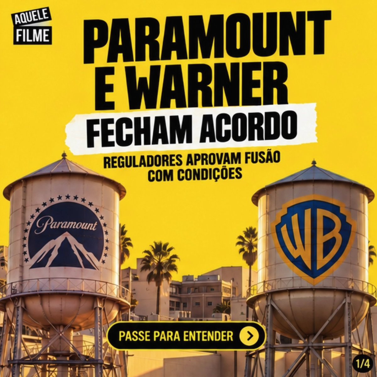 BlogAqueleFilme's tweet photo. Caiu o penúltimo obstáculo que impedia essa fusão da Warner e da Paramount, então segue qual foi a desse acordo dos Ellisons com os reguladores (e porquê eu sigo achando péssimo): #warner #paramount https://t.co/C3Hmlh6bV8