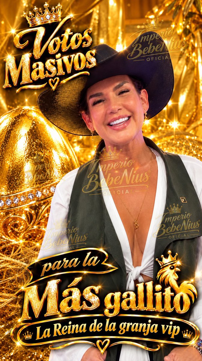 imperiobebenius's tweet photo. 🚨 Votos para Niurka el más Gallito🚨 Sin Niurka No hay Tema #TeamNiurkaMarcos #Niurka #LaGranjaVIPMX https://t.co/gGuOcy8bAc