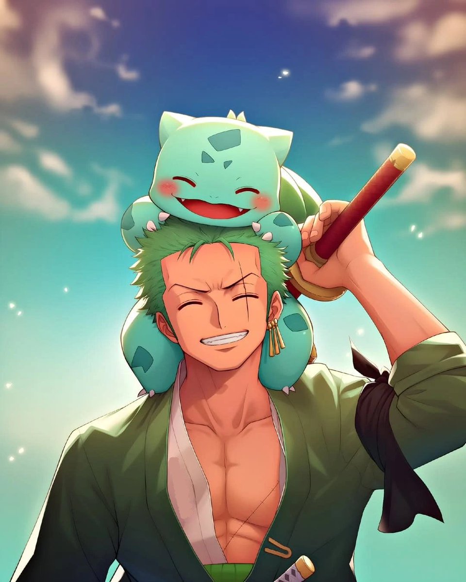 WSSMihawk's tweet photo. Pokรฉmon all over #Zoro #Bulbasaur #HimikoToga #Gengar #Naruto #Snorlax #GonFreecss #Killua #Lucario #Pokemon #ONEPIECE #MyHeroAcademia #MHA #HunterxHunter #HxH #HunterHunter https://t.co/VrPciyGVY4