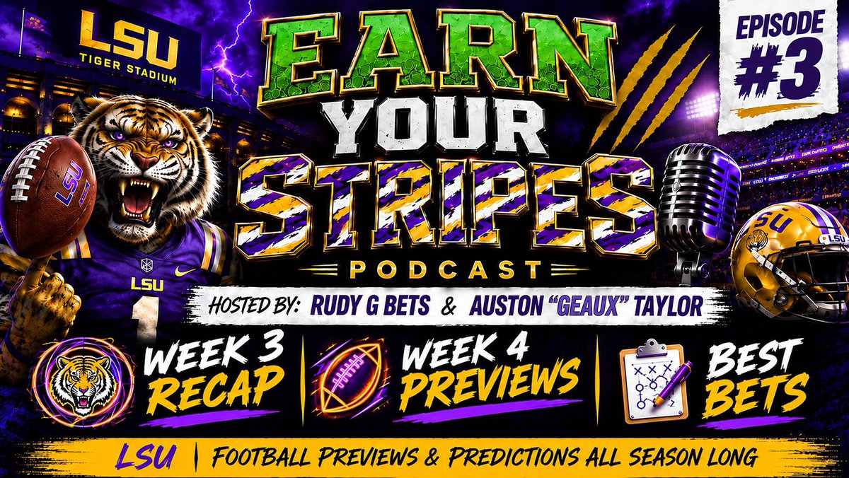 EYS_Podcast's tweet photo. We Are Back !!

Live @9PM ET with @AustonTaylor &amp; @Rudy_G_Bets 

https://t.co/piGf9MNPlu https://t.co/1vmngVaSWA
