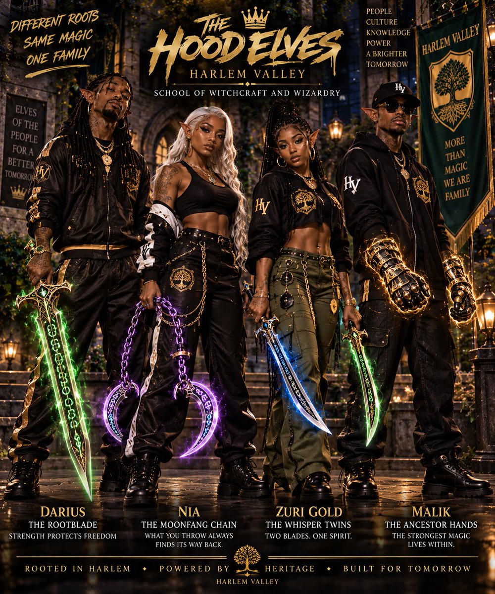 BullCityProW's tweet photo. Coming March 2027 #MagicComesToHarlem and your world. For The #Culture #TheHollow #TheFourthEif #Book #Fantasy #Urban #HVMU #HarlemValley https://t.co/7Zzj41oZhE