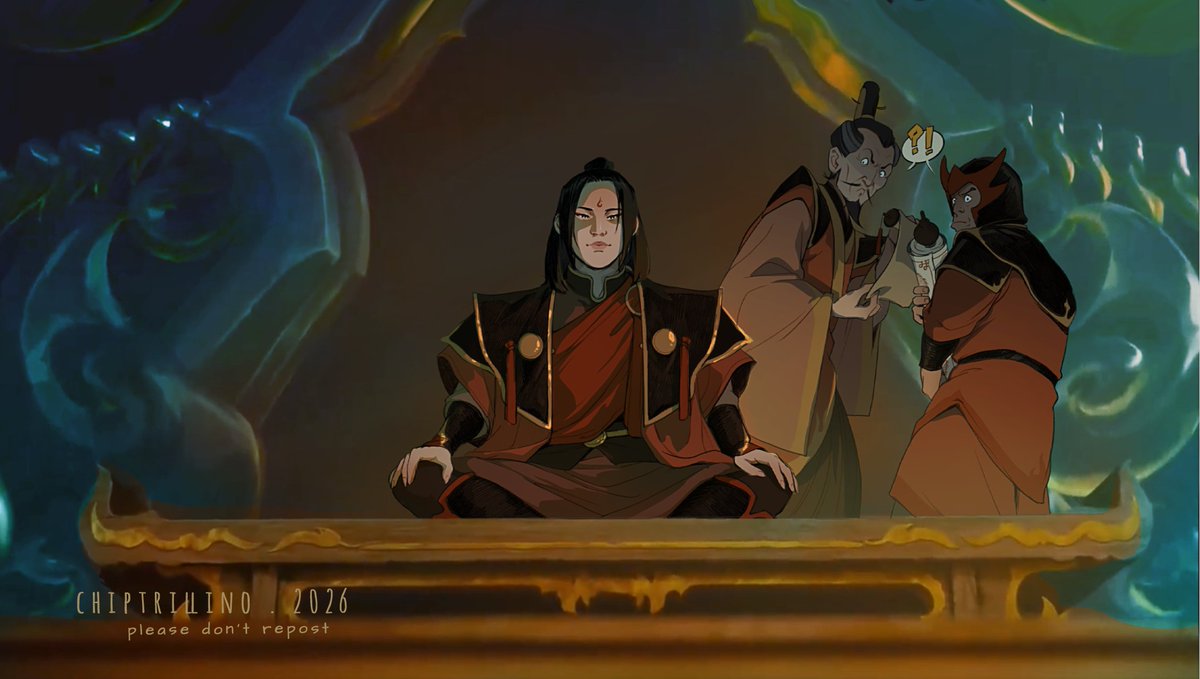 chiptrillino's tweet photo. serious question... 
who is in charge when zuko is on field trips? 

#AvatarTheLastAirbender #atla #azula #mai #tylee #iroh https://t.co/7Ab88ekriH