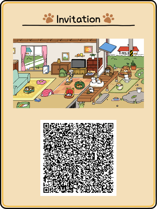 fukukoto7787's tweet photo. #ねこあつめ2にわさき紹介
にわさきの招待状を作ったよ！
URLまたは2次元コードから遊びに来てね！
URLはこちら→https://t.co/ercAPAwjjr
※アプリを持っていない人はこちら→https://t.co/SUIZfWrb16
#ねこあつめ #ねこあつめ２ https://t.co/po1UWsirz9