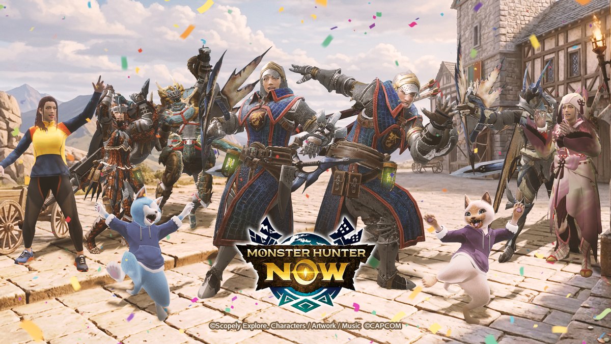 mh_now's tweet photo. ✧━ ＼ 後半スタート ／ ━✧
    #モンハンNow 感謝祭
            【3周年記念】
✧━━━━━━━━━━━✧

イベント限定の3周年記念パスが登場！
3周年記念クエスト【後半】を進めて、素材などを獲得しましょう！

大連続狩猟、古龍迎撃戦も24時間開催！

👉https://t.co/ZcZKCtjak6 https://t.co/KxVre2tZqh