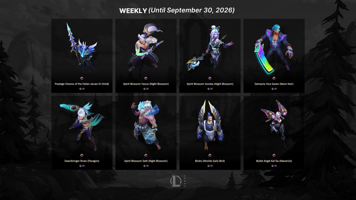 New Mythic Shop Rotation 💰
