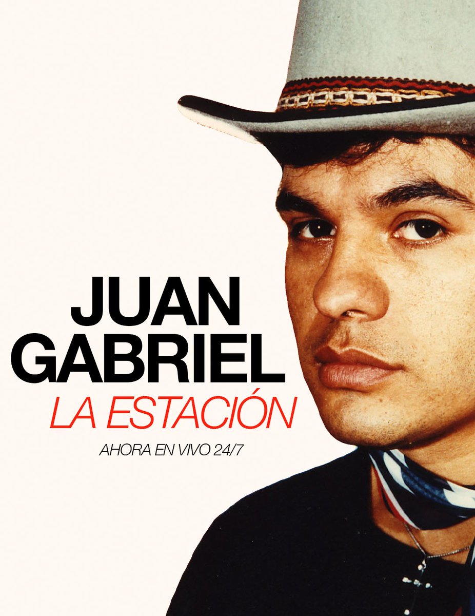 soyjuangabriel's tweet photo. ¡Juan Gabriel las 24 horas, los 7 días de la semana! 🎶 Ya estamos en vivo en YouTube. Entra, canta y quédate todo el tiempo que quieras. ✨
https://t.co/ERR5rWuK93 https://t.co/WAEd2XExek