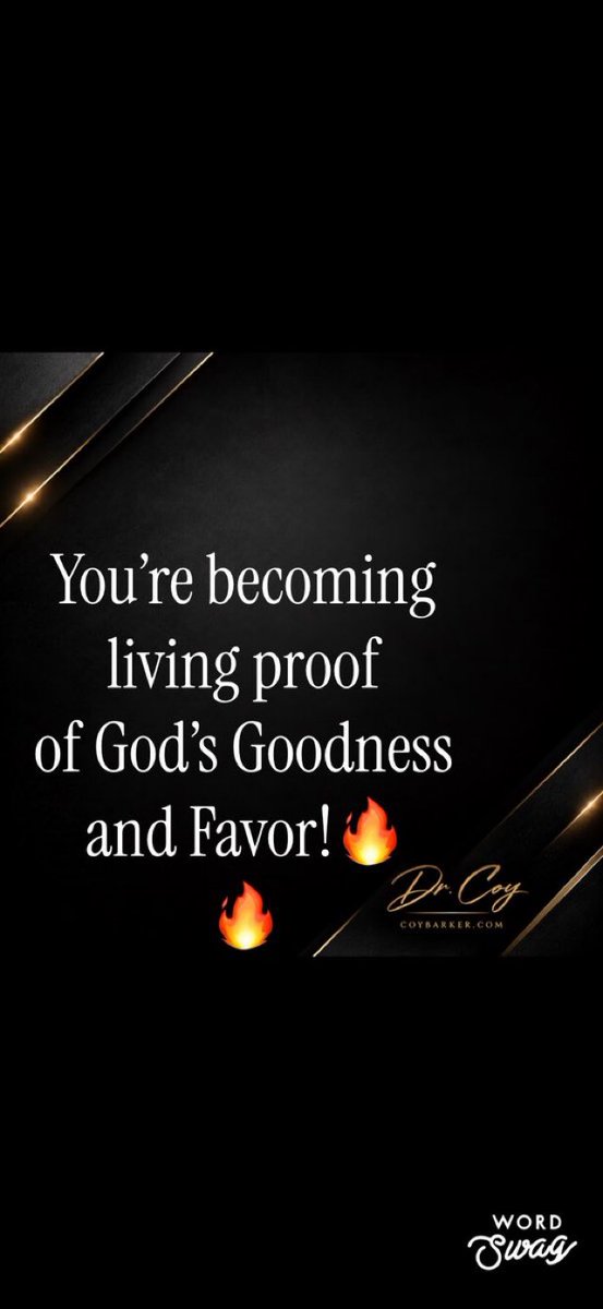 iamdeebarker's tweet photo. The Goodness and Favor of God is turning things around for you!🔥 https://t.co/uYabd5impo