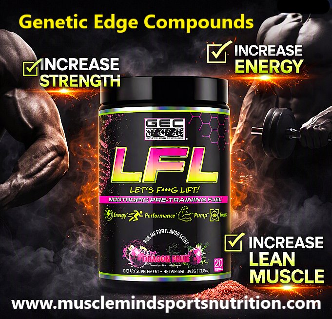 Will_MaxSports's tweet photo. Genetic Edge Compounds (GEC) LFL Nootropic Pre Workout is 20% off using Promo Code MAX20 at checkout. Visit https://t.co/ffoG5WUVgk or call 609-334-3295 to place your order today. #preworkout #energy #exercise #strengthtraining #musclepumps #fitness #workout #bodybuilding https://t.co/7lzcpM8a5G