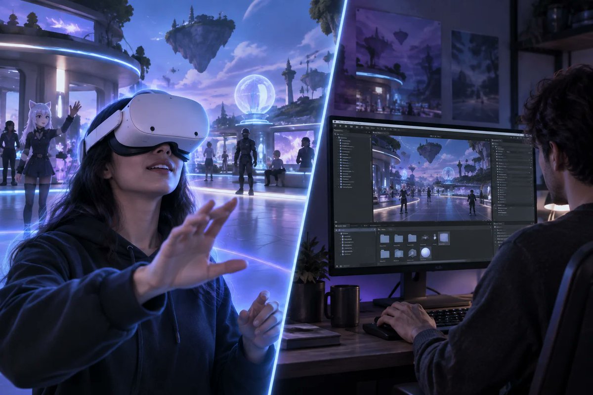 windowsforum's tweet photo. 🥽 Quest gets Unity 6—if you opt into beta. Creators still build on Unity 2022, because VRChat’s engine upgrade comes with a bonus: two versions to keep straight.
https://t.co/xnkdDXKFTa
#MetaQuest #Vrchat #Unity6 #VrchatSdk https://t.co/lGftWIKPaZ