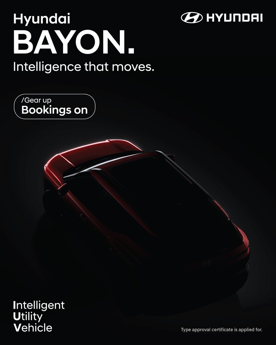 MOBI_com_jp's tweet photo. インドで、新型「Hyundai BAYON（ヒョンデ・バイヨン）」の予約受付が開始されました。

車名はフランス・バスク地方の都市、「バイヨンヌ」からインスピレーションを得ています。

ヒョンデの新たなグローバルSUVで、インドとブラジルで生産されます。

#HyundaiIndia #HyundaiBAYON #SUV #BookingsON https://t.co/yCBHFblIiJ