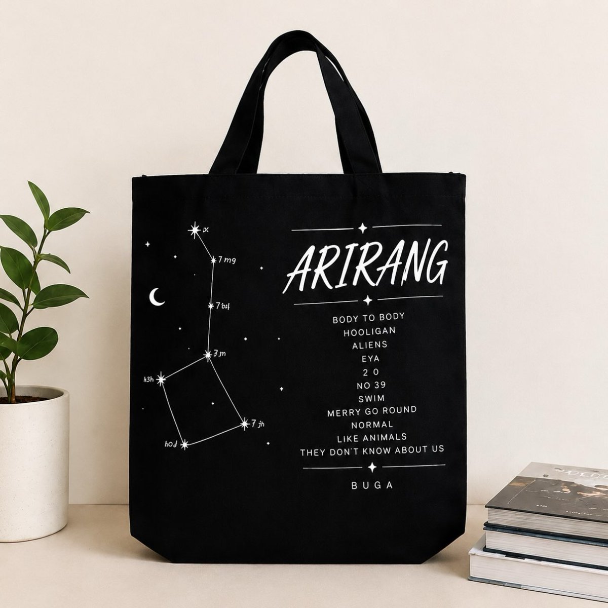 ednegrini's tweet photo. Totebag Arirang https://t.co/lkNsAd8Dl0
