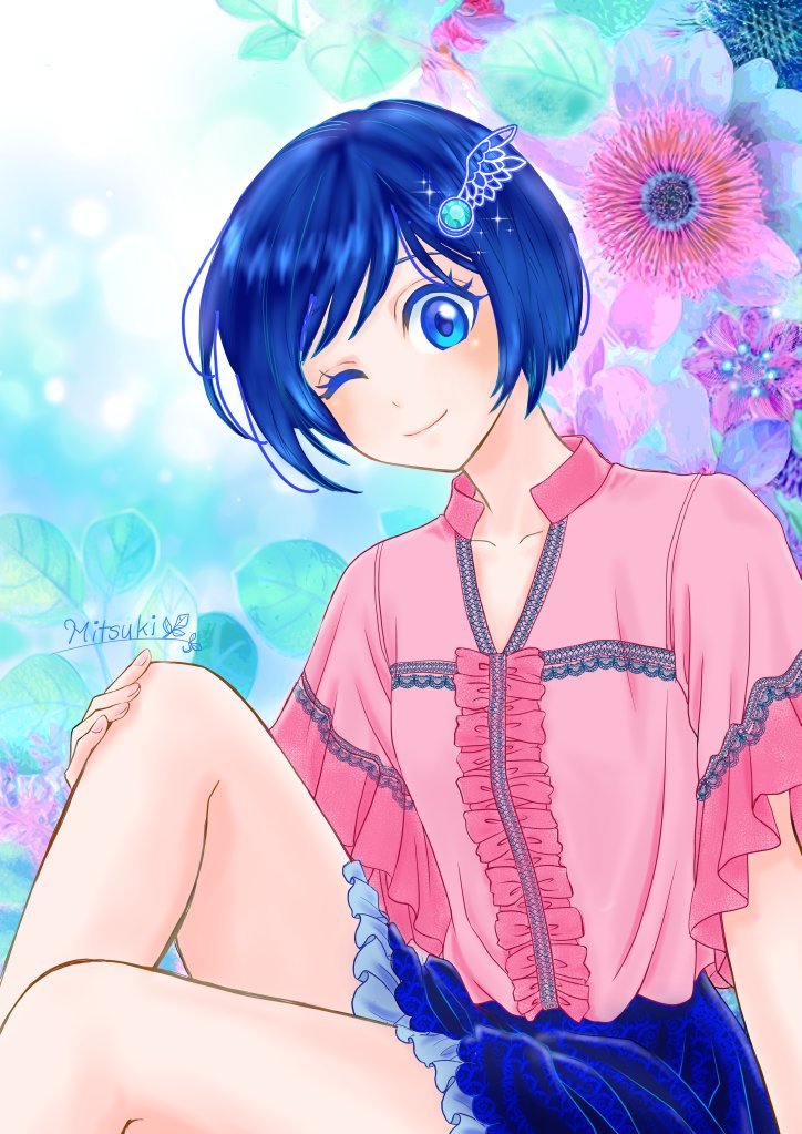 rosemoon0044's tweet photo. 今描いてる新しいMGCM絵が間に合わなかった時の保険に過去絵🥲
参加したことなかったので間に合うといいなー
#勝手にマジカミ投稿大賞　
#槍水りり　#雪船エリザ　#朝永花織 https://t.co/Ibww3o3Rll