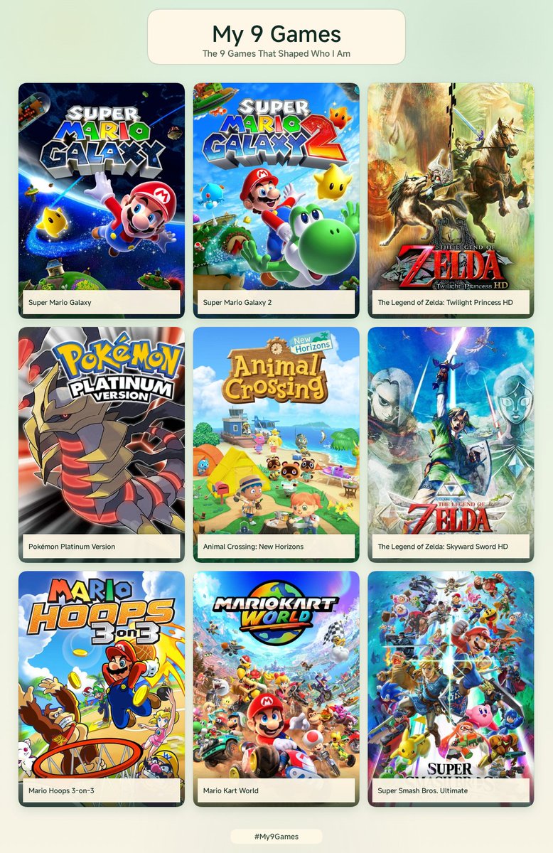 MezenAlej's tweet photo. Cuando me dicen que Nintendo es puro Mario, Zelda, Pokémon y Animal crossing

Automáticamente yo: https://t.co/9XIh1baalP