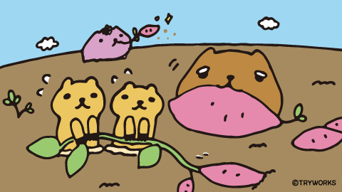 FROM_TRYWORKS's tweet photo. おいもほり…

#おいもほりの日 https://t.co/PX7NWdnIKl