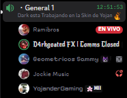 YojanderGaming's tweet photo. 12 Horas en Llamada alv ajajajajvnanchnanckjma

Unanse a EliteCreators, servidor de discord de @ikeyla635 
Mas Info en el perfil de Keyla :D

https://t.co/CF1GCy7nmJ https://t.co/hcLHJZhT0c