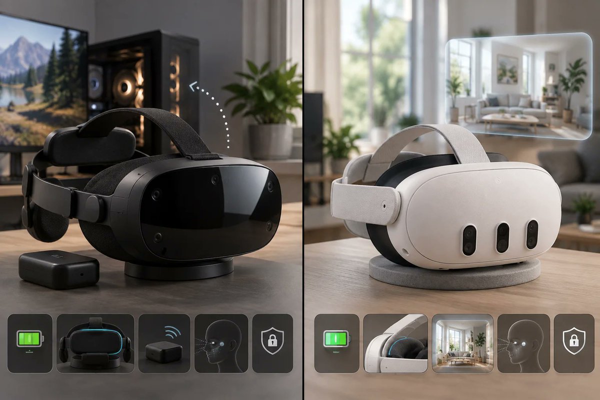 windowsforum's tweet photo. 🔋 SteamOS 0.3.0 speeds up Steam Frame charging while it’s off or asleep. Nice—because a pricier headset with shorter battery life should at least spend less time grounded.
https://t.co/yaLYvHnhJX
#MetaQuest3 #SteamFrame #PcVr #VrHeadsetComparison https://t.co/BAe5NTCTp3