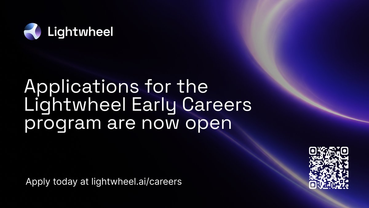 LightwheelAI's tweet photo. Lightwheel is hiring for 2027.

We build the data and simulation infrastructure for Physical AI. Come help us take it global.

Roles
→ Strategic Product Manager, Early Career (GTM)
→ Strategic Projects Manager (Global Operations)

Who can apply
→ Full-time: graduating Sept 2026 to Aug 2027, in CS, Robotics, Automation, AI, or related fields
→ Internship: current students

📍 SF Bay Area
🔗 https://t.co/y3voemA2KT

#PhysicalAI