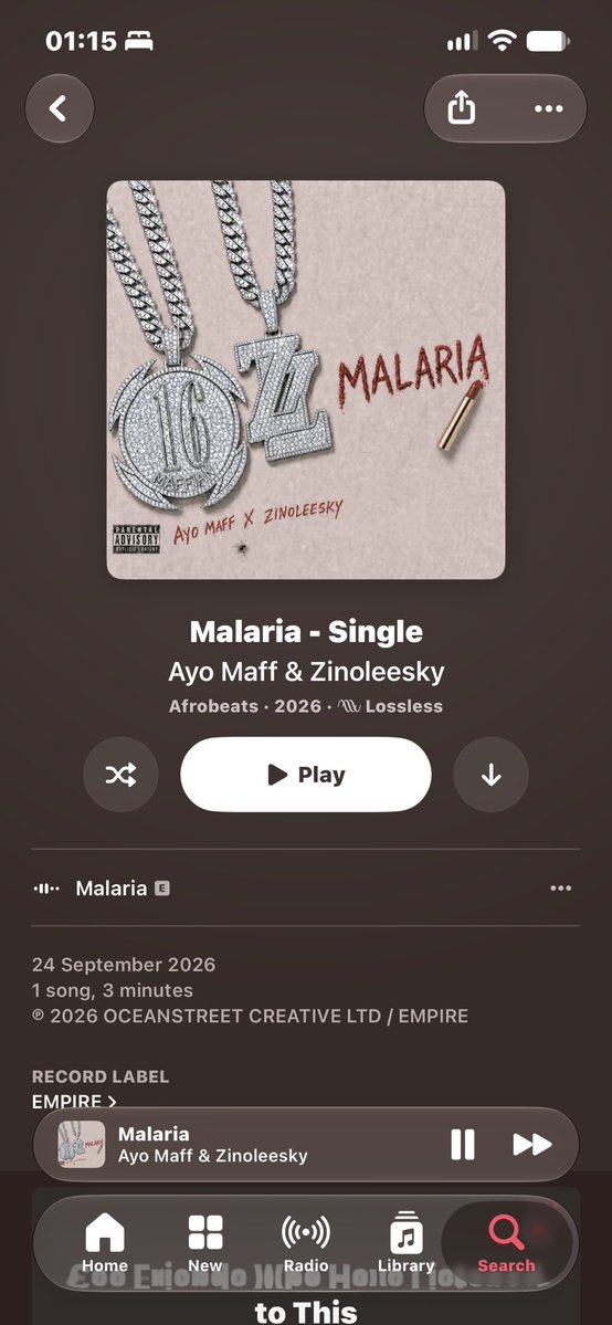 Omah_Sam03's tweet photo. Can I get 100 Screenshots of you streaming MALARIA Right Now ? https://t.co/HplhuwcSbt