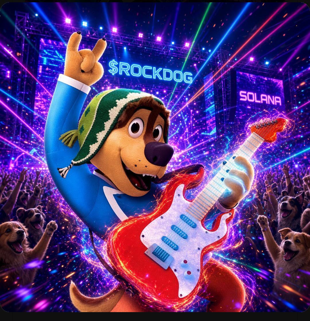 ROCKDOG4U's tweet photo. NO DOG ROCKS BETTER THAN $ROCKDOG
#memecoins1000x  #Cryptocurrency #pumpfun #Solana https://t.co/FjHD3pL8sd