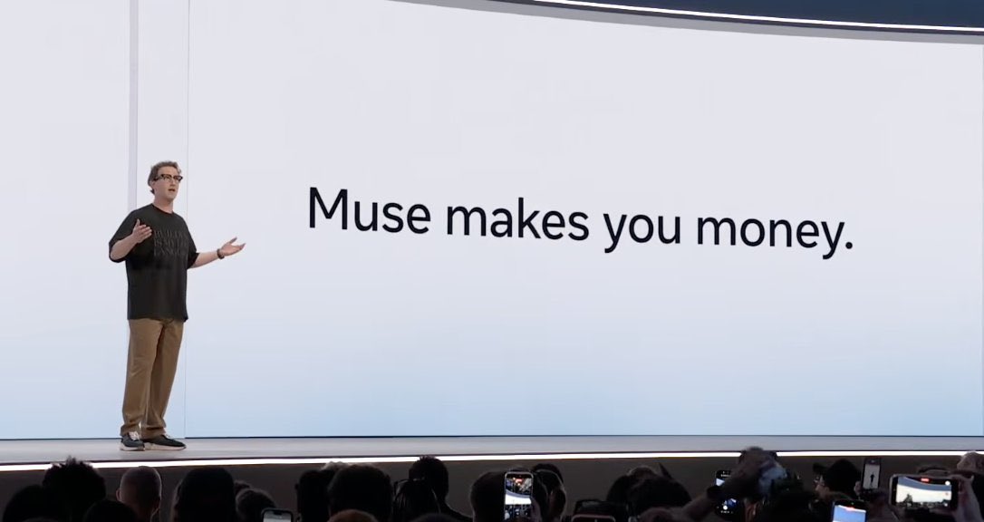 MrDegenWolf's tweet photo. two interesting things:

@muse makes you money.

@grok has money. https://t.co/s28wXgmOkj
