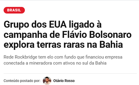 BellatrixMarla's tweet photo. @Metropoles Flávio fez um acordo com os EUA pelas terras raras. Isso que deveria ser divulgado. https://t.co/Ck0q8Oz5gt