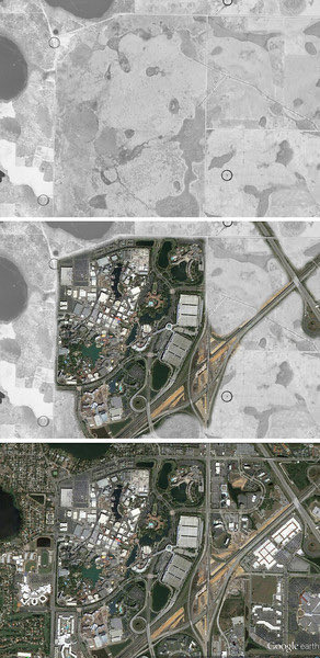 PrebleAPHG's tweet photo. Unit 1 Test tomorrow! In the theme of Human-Environment Interaction we struggled with modifications vs conversions. Remember when we modify it’s just a slight change, but when we convert something it’s a complete change. The images here show a conversion of Orlando, FL over time. https://t.co/xxnMXVL8ix