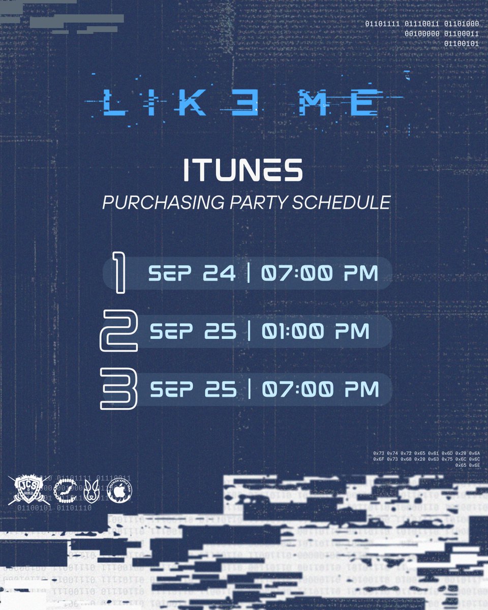 ihawanappleteam's tweet photo. LIKE ME protocol activated.

Take note of the (3) ITUNES PURCHASING PARTY timeslots and join the mission.

Reimburse your purchase through @bbqwarriors by logging your entry here: https://t.co/2oAjuHf893

🤖 First 50 eligible submissions only.

JC OUTPUT LOADING
#JCLikeMe #JOSHCULLENxJayPark
#JOSHCULLEN @JoshCullen_s