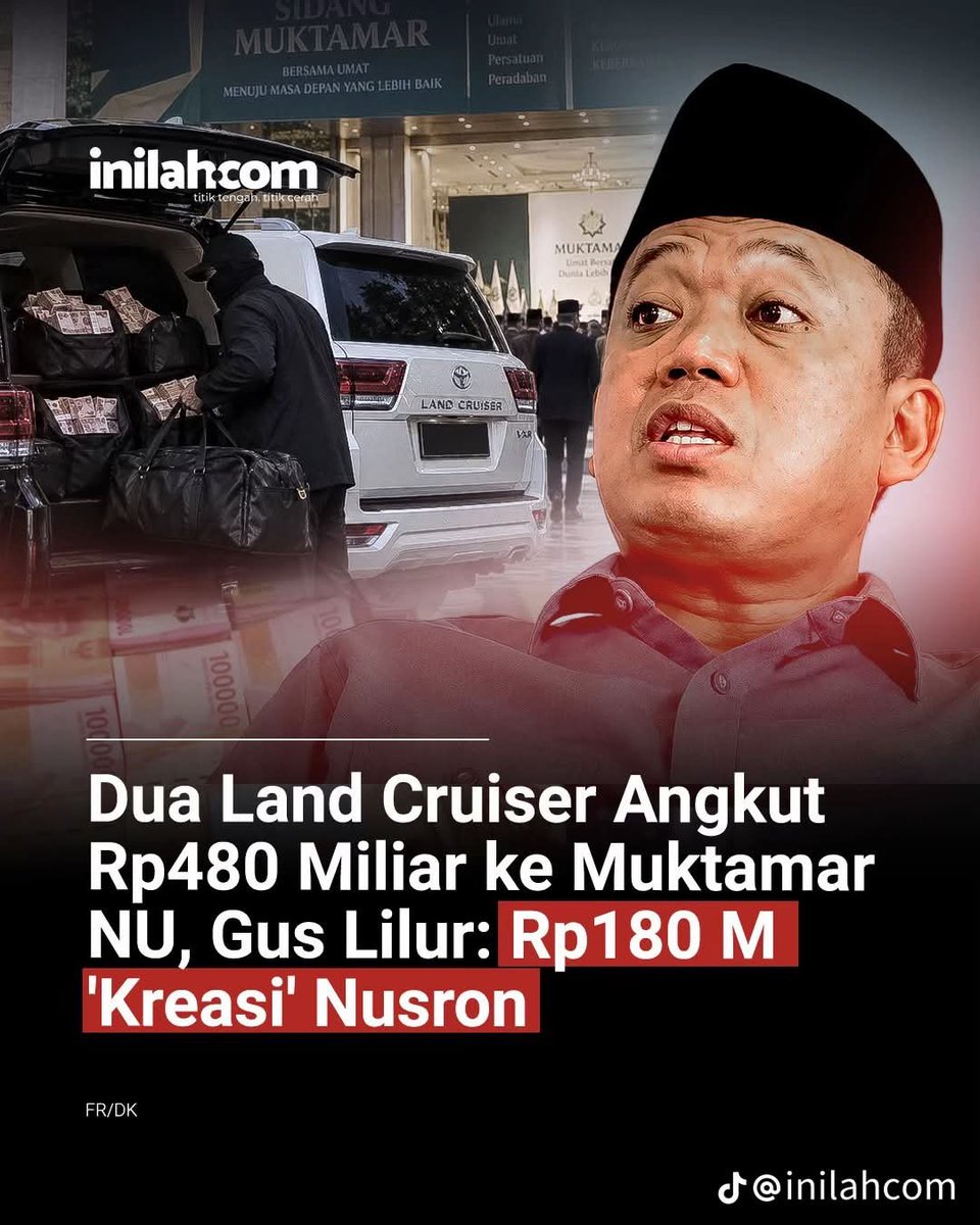 Jelli_cent's tweet photo. Beneran bakal diperiksa 
Ato cm sampai: 
Membuka peluang 
Sedang didalami
Berpotensi memanggil

Tp mirip Kasus Raja amplop..  jalan di tempat orangnya yg jalan2😌

Pengin lihat Kali ini @KPK_RI brani ga sm Nusron Wahid 😏 https://t.co/KcOE3AreEt