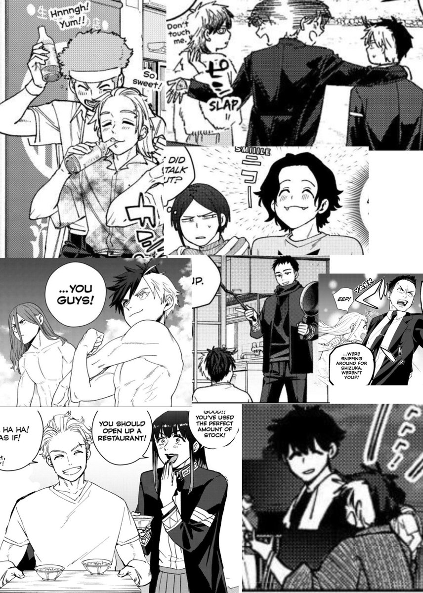 lovesuonire's tweet photo. other ships in                            that one ship in
wind breaker :                            wind breaker : 
🥰😍🤩😚🤗❤️              🤵🏻🕊️💍🥲💔🤬👊💥💢 https://t.co/ejgRlp1aby