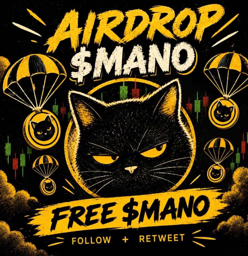 MANO0x36's tweet photo. 🚨 $MANO AIRDROP IS LIVE! 🐱💛

🎁 Want FREE $MANO? Join the airdrop!

✅ Follow @MANO0x36
🔁 Like &amp; Retweet 
💬 Drop your $BNB wallet address below

🌐 Network: BNB Smart Chain

#MANO #Airdrop #BNBChain #Crypto https://t.co/JWRXTSwnbD