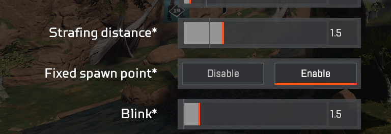 BalvarineFPS's tweet photo. Apex players and R5Reloaded players, here's my birthday gift to you!

In the aim trainer, I added:
-strafing distance
-fixed spawn point (to mimic real game firing range)
-blinks (instant speed dummy speed boost)
-adjustable aim assist

Link in replies https://t.co/ryDIMYj8qj