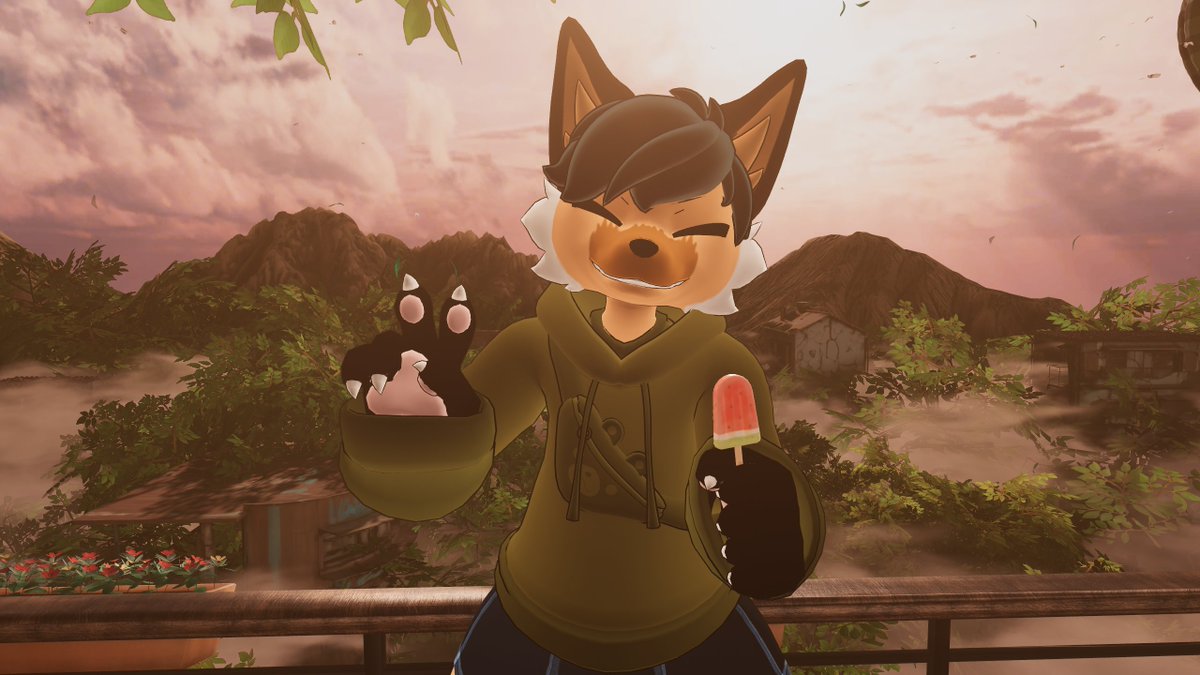 GmeriMoon77's tweet photo. I absolutely love watermelon 🍉 
Whats your favourite fruit?
#Furry #VRChat #VRC #Photography #Sfw #Wholesome https://t.co/8GY6uqbK0s
