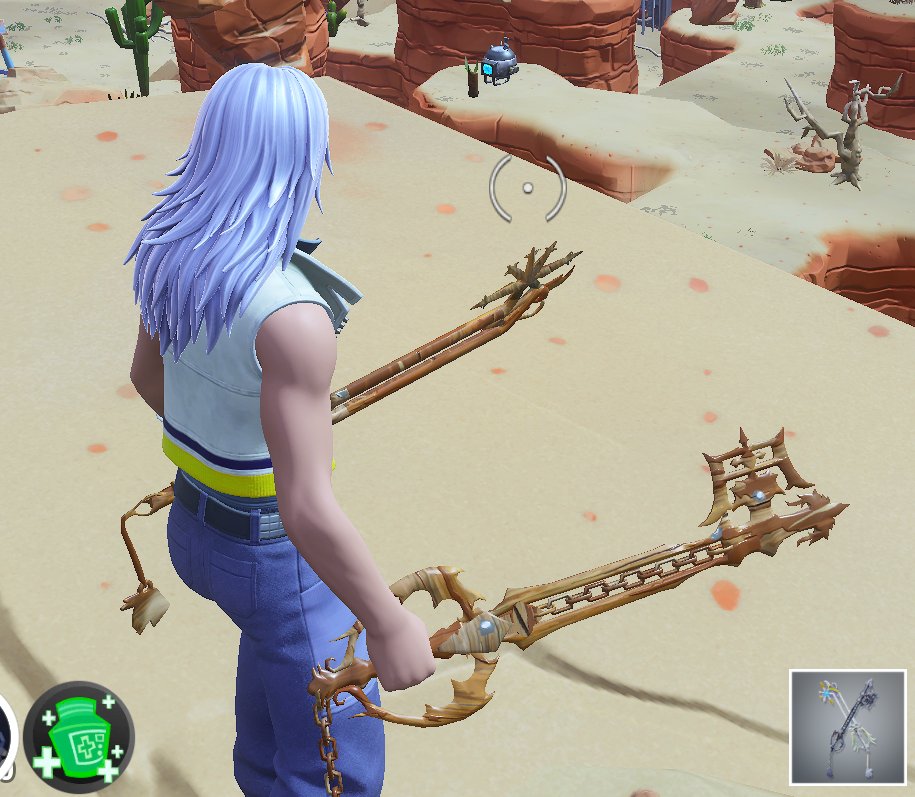 AGenesect's tweet photo. tf happened to my keyblades https://t.co/rMLFSQOVoN