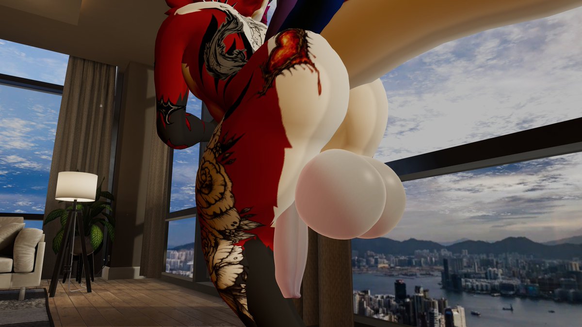 ZackyTheFloofAD's tweet photo. Any One Wanna play with it~ #nsfwfurry #furry #nsfwvrchat #nsfw #bigass https://t.co/4N3rAs9HPU