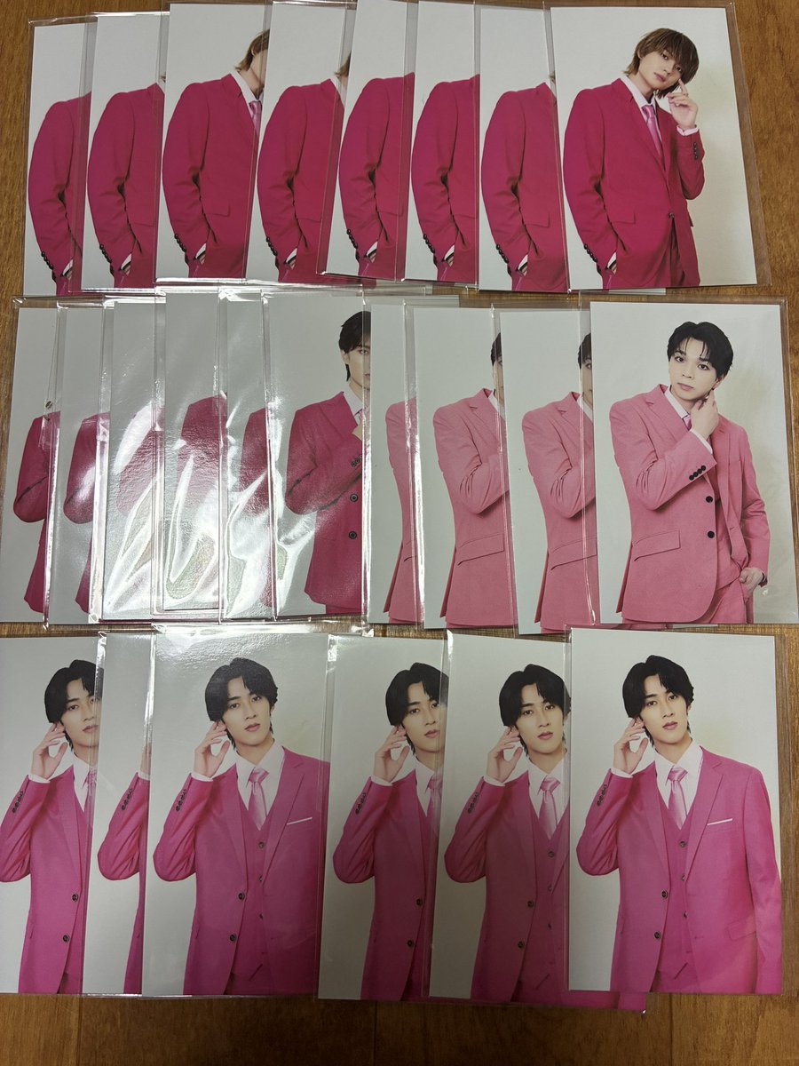 D5gmAb's tweet photo. M!LK シャカレボ メインビジュアル衣装 ピンク衣装 トレカ 譲渡

【求】0.15/枚　２枚から送料不要
【譲】画像（佐野、塩﨑、山中、曽野）

郵送でのお取引希望。複数枚買取可。
お気軽にお声掛けください🙇‍♀️ https://t.co/9dfdhZomK4