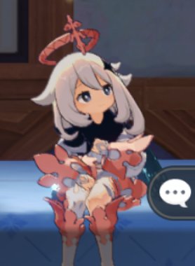 Lumine_500's tweet photo. Paimon is so cute. https://t.co/ZlVDwl4Cvn