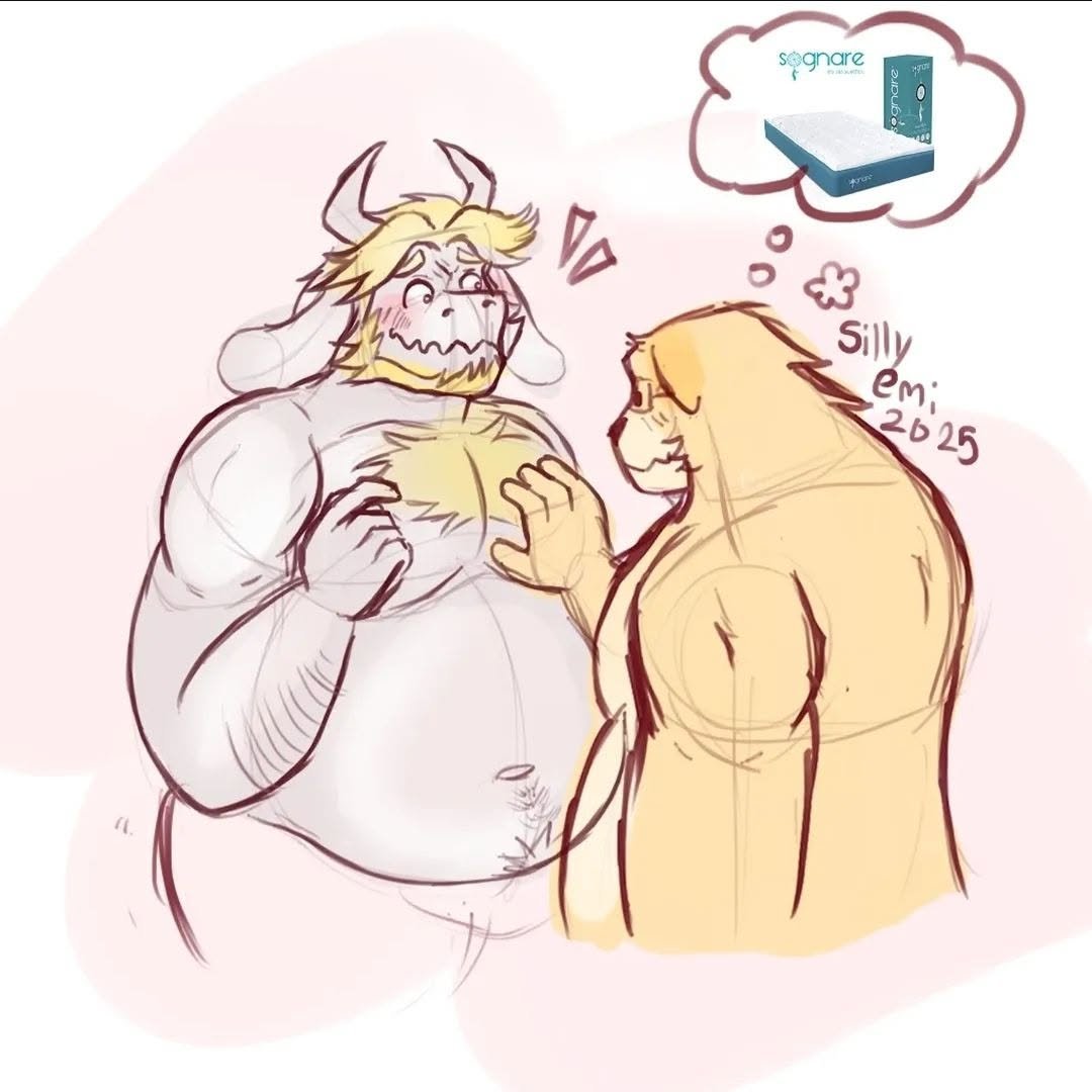 sillyemip3's tweet photo. I TOTALLY FORGOT ABOUT THIS SKETCH I MADE LAST YEAR  😭

#furryart #silly https://t.co/10yyxS5d7j