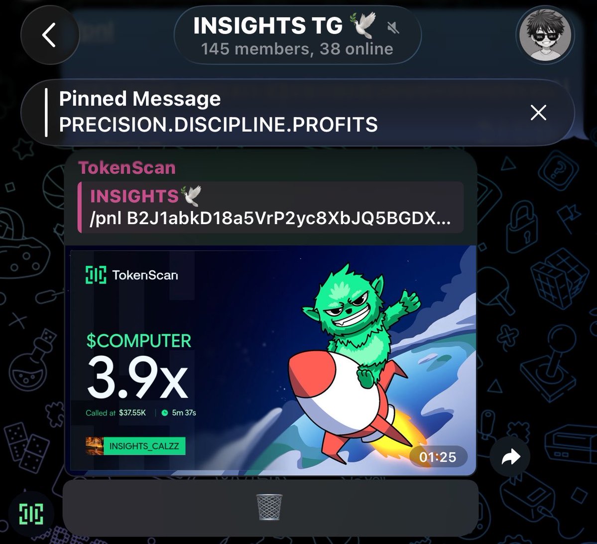 INSIGHTS_CALZZ's tweet photo. Made 3.9X pump from my call on $COMPUTER

B2J1abkD18a5VrP2yc8XbJQ5BGDXwsRu9vWAjM1piEv8 https://t.co/UJCjx50fuX